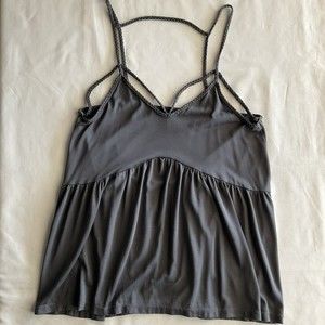 AEO Soft and Sexy Tank Size M Strappy V-Neck